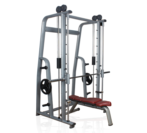 BFT3027三維史密斯機 史密斯訓練器 91大香蕉在线播放深蹲架健身器材大圖展示1