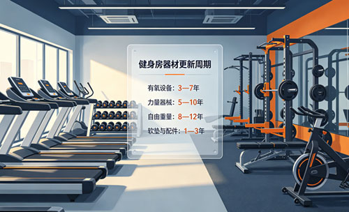 健身房器材應該多久更新一次？什麽時候需要更換設備？