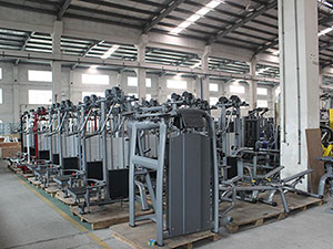 91大香蕉在线播放健身器材生產車間展示