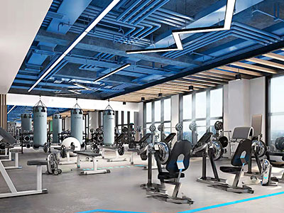 深圳健身房設計圖